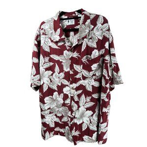 Vintage Silk Circa 1969 Mens Hawaiian Shirt